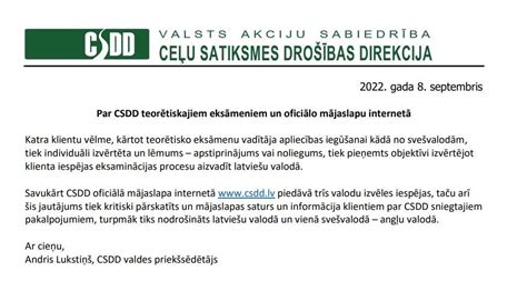 csdd eksamenie.